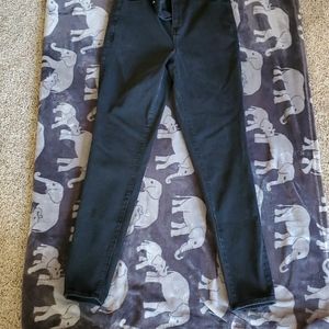 American eagle curvy high rise black jeggings